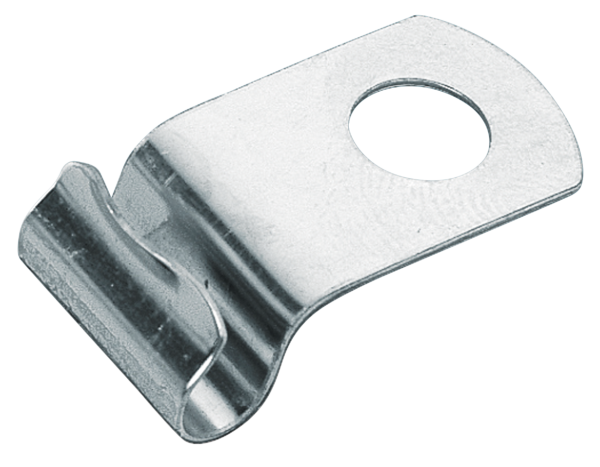 GZP stainless Speedo cable mount clip (GB)