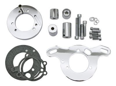 GZP chrome A/C bracket TC99-17 S&S E&G (GB)