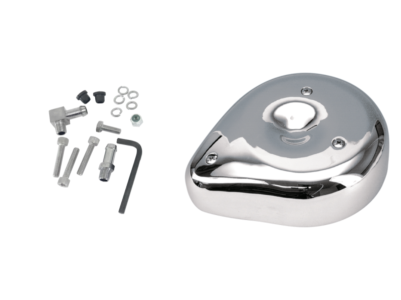 GZP Chrome air cleaner CV Carb & Delphi (GB)