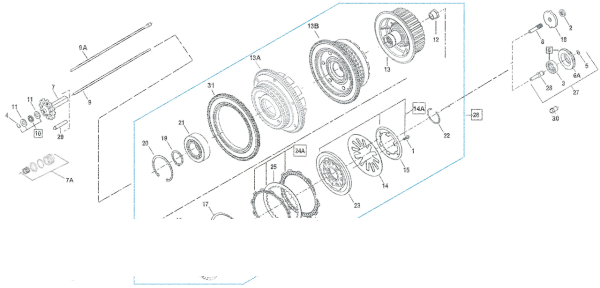 GZP Clutch release plate BT90-up (GB)