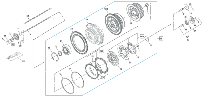GZP Clutch release plate BT90-up (GB)