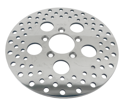 GZP Drilled St.st. rotor 10" polished (GB)