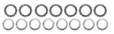 GZP Clutch plate set ZPN 210500 & 210501 (GB)