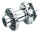 GZP Front wheel hub F*ST84-99 chrome (GB)