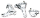 GZP Chrome FR caliper XL00-03 BT00-up (GB)