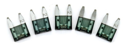GZP 5pck Mini Led detector fuse gray 2A (GB)