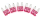 GZP 5pck Mini Led detector fuse Pink 4A (GB)