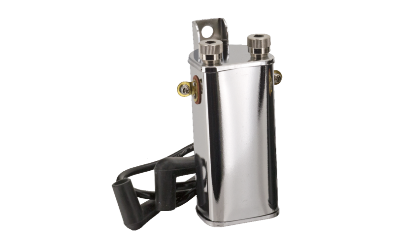 GZP Square Custom coil 6volt Chrome (GB)