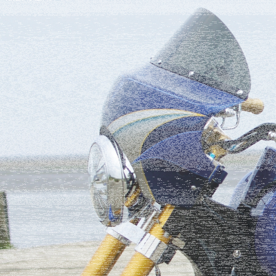 GZP Headlight Hydra Glide 7" (GB)