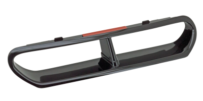 GZP FAIRING VENT ACCENT FLH/T14-UP BLACK (GB)