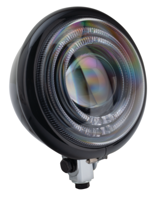 GZP black Odyssee LED 5-3/4" headlight