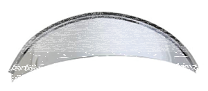 Headlight visor XL for H-D FL/FLH (GB)