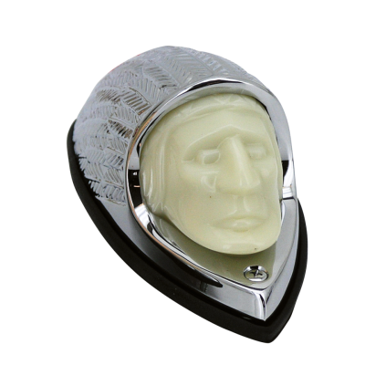 GZP Indian fender light chrome