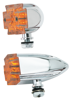 GZP Chr maltese cross bullet light clear (GB)