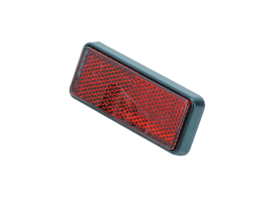 GZP Big Rectangular red reflector E-appr (GB)