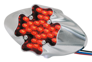 GZP Chrome stepped LED taillight