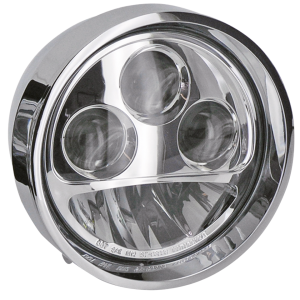 GZP Intense LED 5.75" Headlight chrome