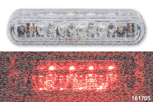 GZP Micro red led clear lens tail/brake (GB)