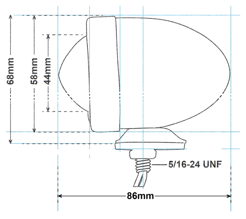 GZP Bullet light Red (GB)