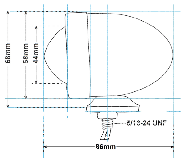 GZP Bullet light Red (GB)