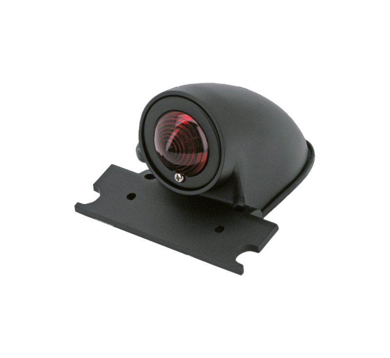 GZP Blk Sparto LED E taillight w/license (GB)
