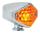 GZP Diamond marker light chrome amber