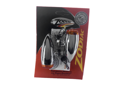 GZP Pair Bullet Markerlights smooth ambe (GB)