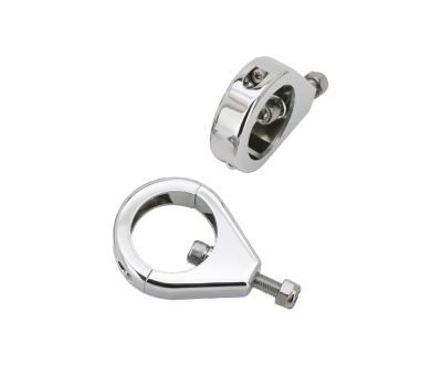 GZP Chr. 41mm fork mount markerlightclam (GB)