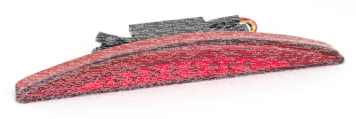 GZP Breakout LED taillight red lens (GB)