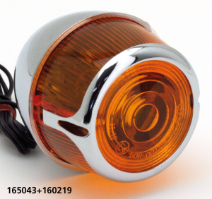 GZP FX/XL73-86 chrome turn signal