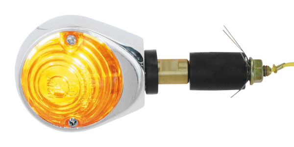 GZP Chrome Ox-Eye turn signal with E-len (GB)