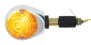 GZP Chrome Ox-Eye turn signal with E-len