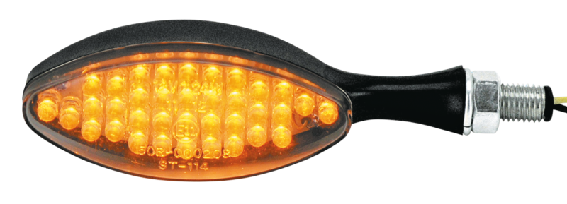 GZP Black LED turn signal E-appr.Clearle (GB)