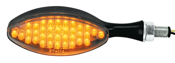 GZP Black LED turn signal E-appr.Clearle (GB)