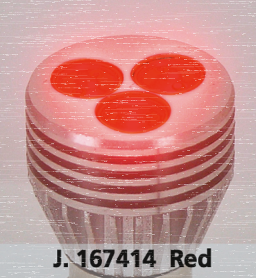 GZP SINGLE FM-3 LED BULB RED BA15S (GB)