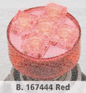 GZP SINGLE COMPACT LED BULB RED BA15S (GB)