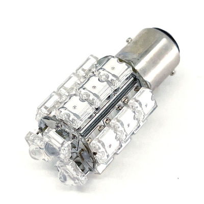 GZP DUAL 360DEGR 18LED BULB AMBER BAY15D (GB)