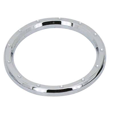GZP Chr Dimple billet instr bezel 3-5/8" (GB)