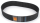 Replacement belt 144 tooth x 3" (GB)