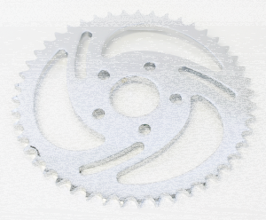 GZP Chrome Swirled sprocket 51T FXR82-85 (GB)