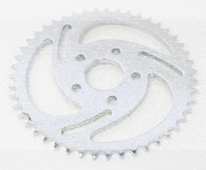 GZP Swirled sprocket chr 49T BT73-85 XL7 (GB)