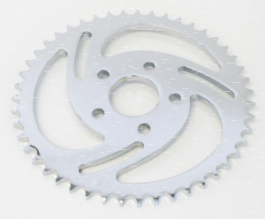 GZP Chrome Swirled sprocket 48T XL82-85 (GB)