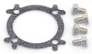 COLONY A/C screws & lock 37-55, white pl (GB)