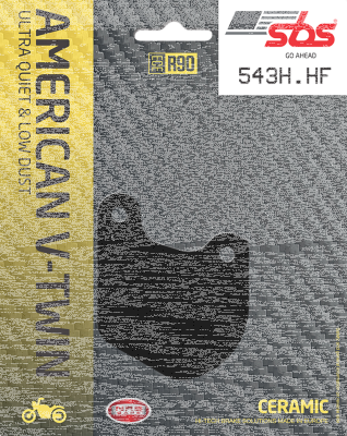 SBS HF Brake Pads XL77-up (GB)