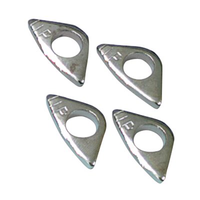 Cyl.base stud spacers BT78-84 chr 8pck (GB)