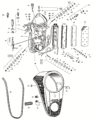 COLONY plate BT58-69 (GB)