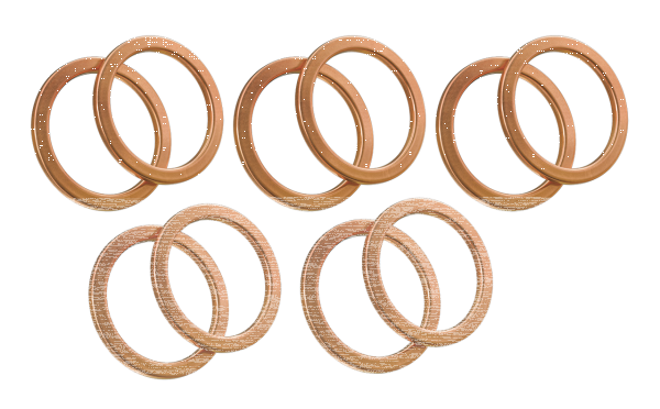 10pck Banjo bolt copper seal washer 10mm (GB)