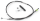 Clutch cable FXR87 L=61" (GB)