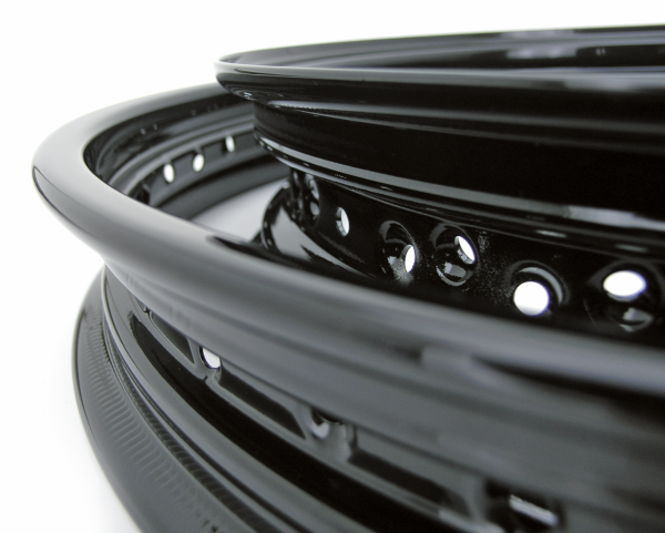 Rim black powdercoated 3.0x16" 05-up (GB)