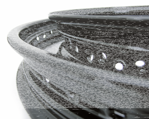 Rim black powdercoated 2.50x19 40H (GB)